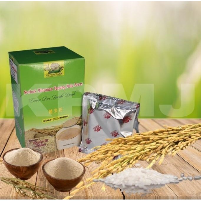 

Terlaris Minuman Kesehatan Tepung Mata Beras Naturefarm Jahe 12 Sachet