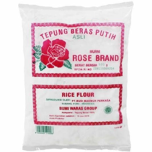 

Terlaris Tepung Beras Rose Brand 500Gr