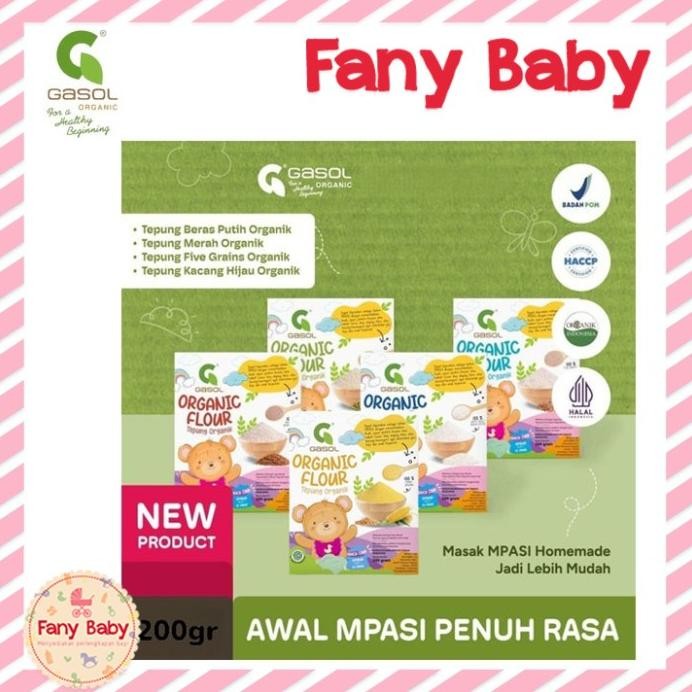 

Terlaris Gasol Tepung Beras 200Gr / Mpasi Makanan Bayi