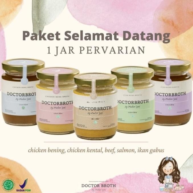 

Terbaru DOCTOR BROTH - Chicken Bone, Beef Bone Broth, Salmon Bone, Ikan Gabus