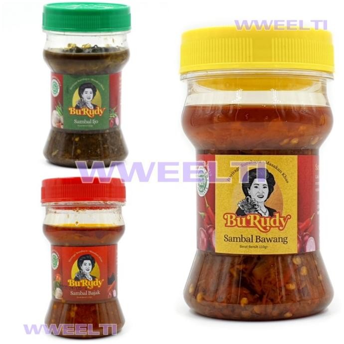 

Sambal Bawang, Trasi / Bajak, Ijo Hijau Peda Bu Rudy