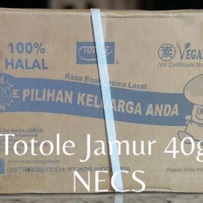 

Terbaru totole kaldu jamur 40 gram 1 karton
