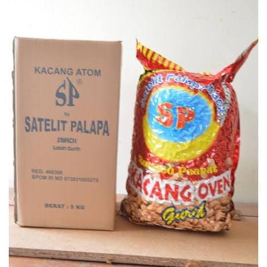 

Terlaris Murah Kacang Atom Telor Sp Satelit Palapa 250Gram
