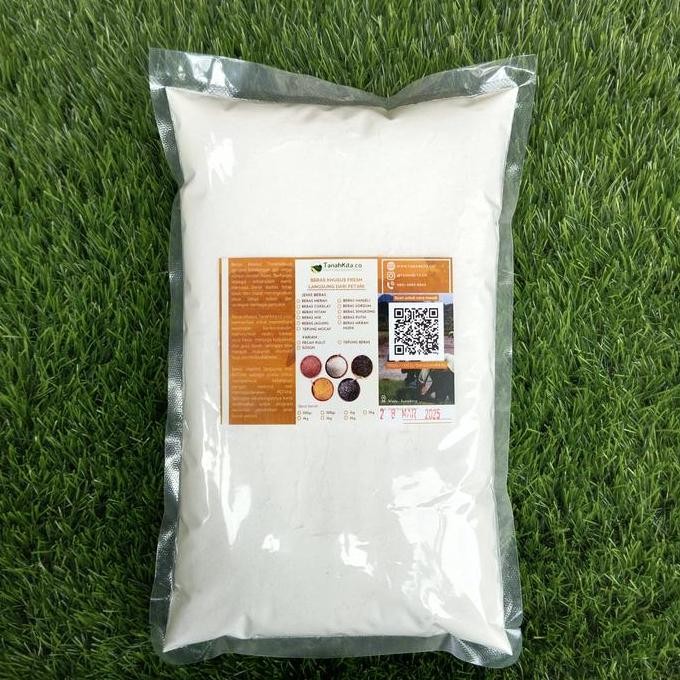 

Terlaris Tepung Beras Putih Fresh, 100% Bebas Pengawet Dan Bebas Gluten