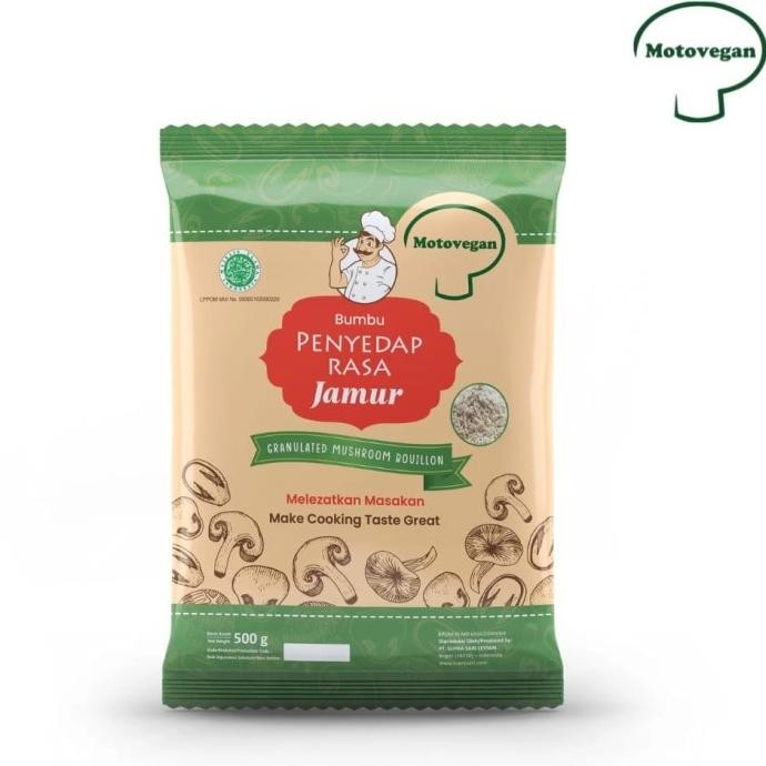 

Terbaru Bumbu Penyedap Rasa dari Jamur - Kaldu Jamur Moto Vegan 500 gr Halal