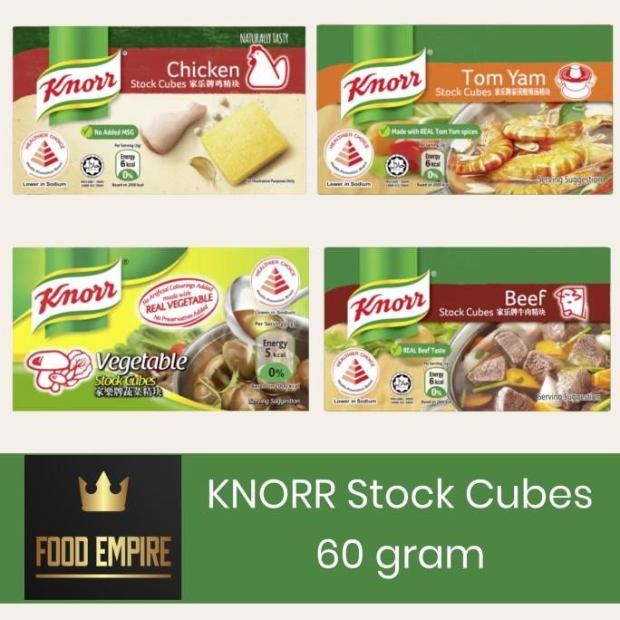 

Terbaru KNORR Stock Cubes 60 gram | Bumbu Kaldu Chicken Beef Tom Yum Vegetable