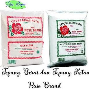

Terlaris Tepung Beras / Tepung Ketan Rose Brand