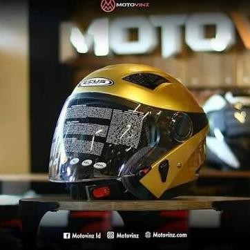 zeus 610 golden yellow honda PCX glamour gold emas NOLAN zs610 M L XL