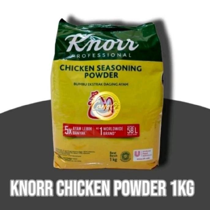 

Terbaru Knorr chicken seasoning powder 1kg bumbu ekstrak daging ayam