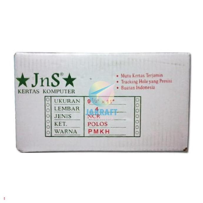 

TERMURAH - (1 Box) Kertas Komputer Continuous Form Paper A4 4 Ply K4 9.5" x 11" atau A5 4 Ply Bagi 2 K4/2 9.5" x 11"/2 HVS & NCR
