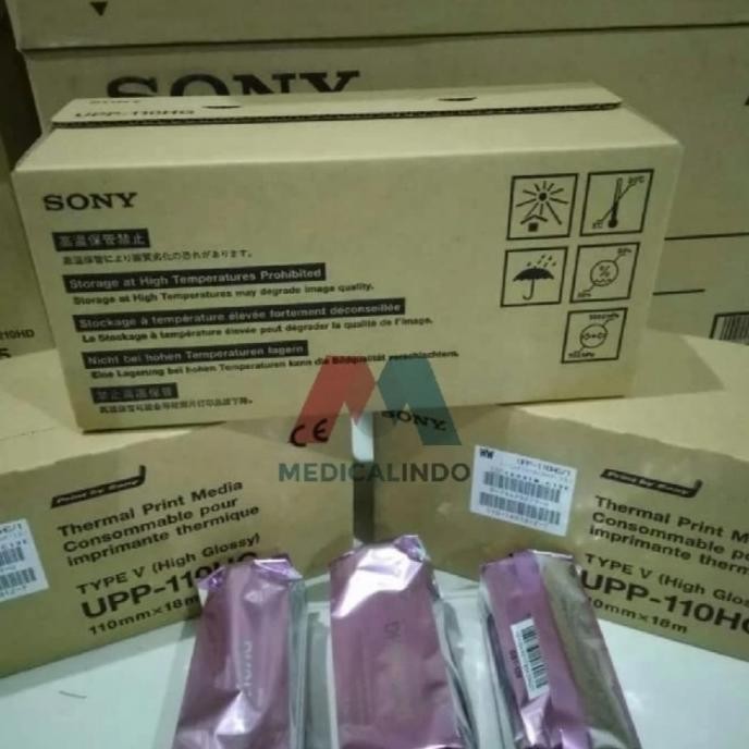 

Kertas Printer Sony Paper Thermal 110Hg USG UPP 110 HG High Glossy
