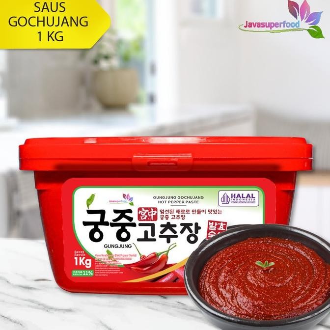 

[HALAL] GUNGJUNG GOCHUJANG HOT PEPPER TASTE / PASTA CABAI PEDAS KOREA 1Kg