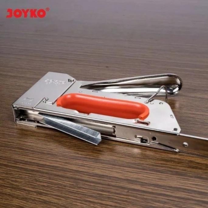 

TR21 JPF-1015 GUN TACKER JOYKO GT-701 & BONUS REFILL STEPLES - STAPLER TEMBAK BODY BESI GT701 Sale Original