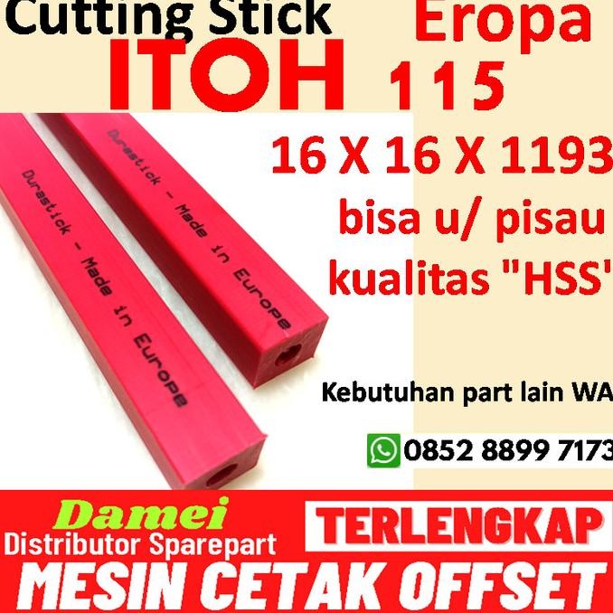 

new !!! Itoh Cutting Stick Mandelli LLM 115 Part Mesin Potong Kertas Itoh 115 murah
