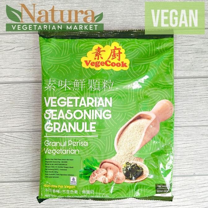 

Terbaru Vegecook Vege Cook Vegan Seasoning Granule 500gr Perasa Kaldu Sayuran