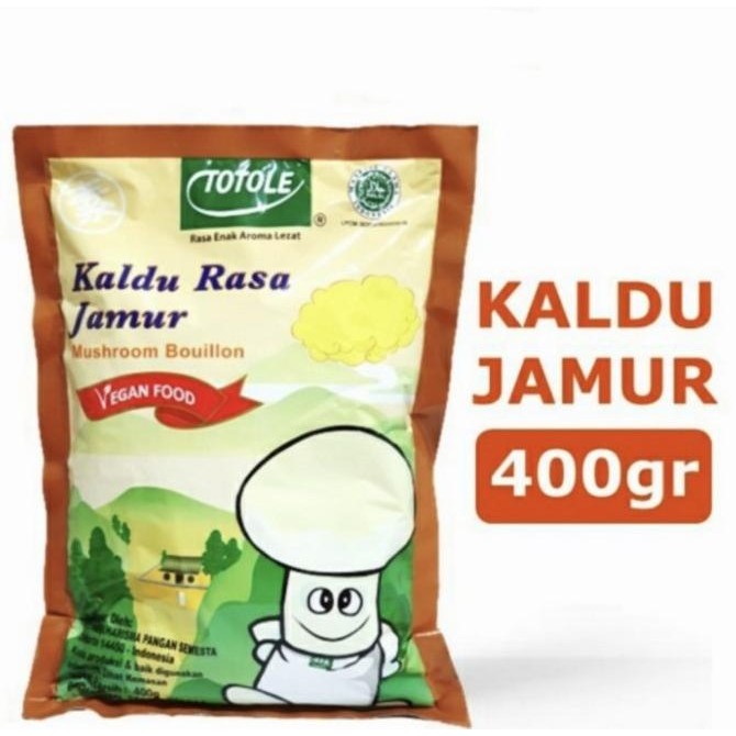 

Terbaru Bumbu Kaldu Jamur Totole 400 gr / Perasa Vegetarian Non MSG Mokucing