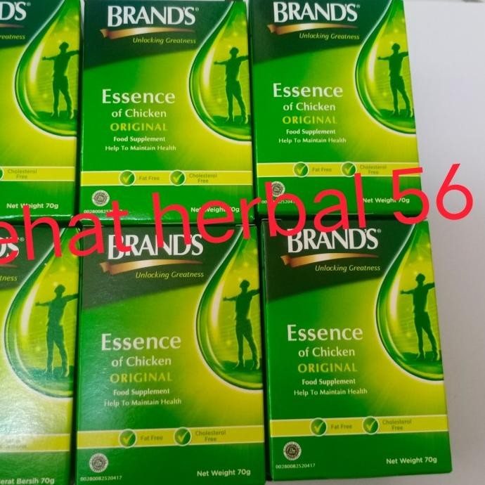 

Terbaru BRAND .S ESSENCE OF CHICKEN REGULAR 6 x 70g / SARI PATI AYAM