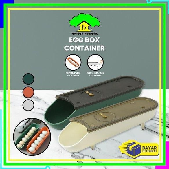 

Terlaris Mi-C861 Tempat Telur Ayam Estetik Storage Box Organizer / Wadah Tempat Telor Kotak Penyimpanan Serbaguna