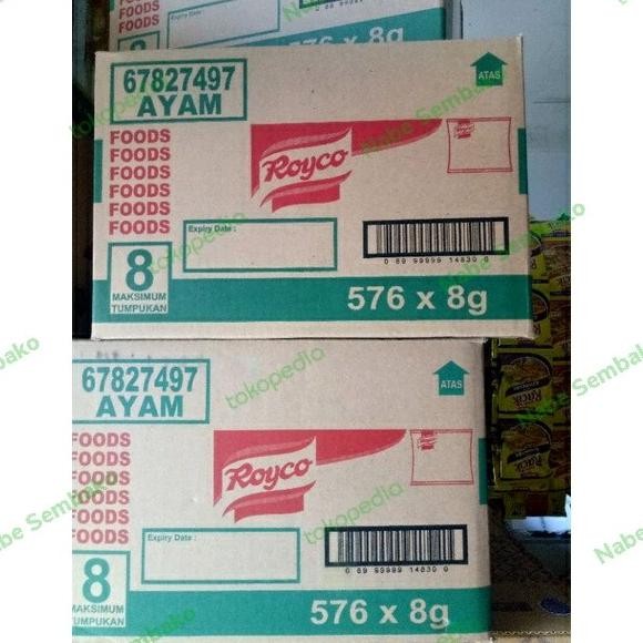

Terbaru Royco Sachet per dus (48gantung/lusin) Gojek/GRab only