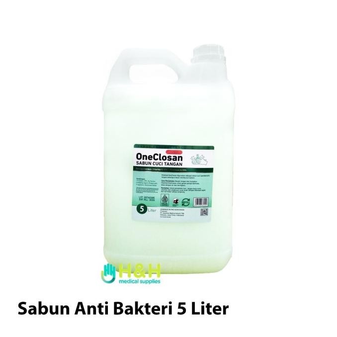 TERLARIS - Sabun Antibakteri Refill 5 Liter / Sabun Anti Bakteri Refill 5 Liter / Sabun Cuci Tangan