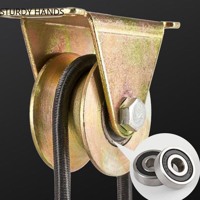 ready 50mm Roda Rel U&V / Roda Gerbang Pagar / Roda Gerbang Pagar Besi / Dukungan Yang Lebih Tebal