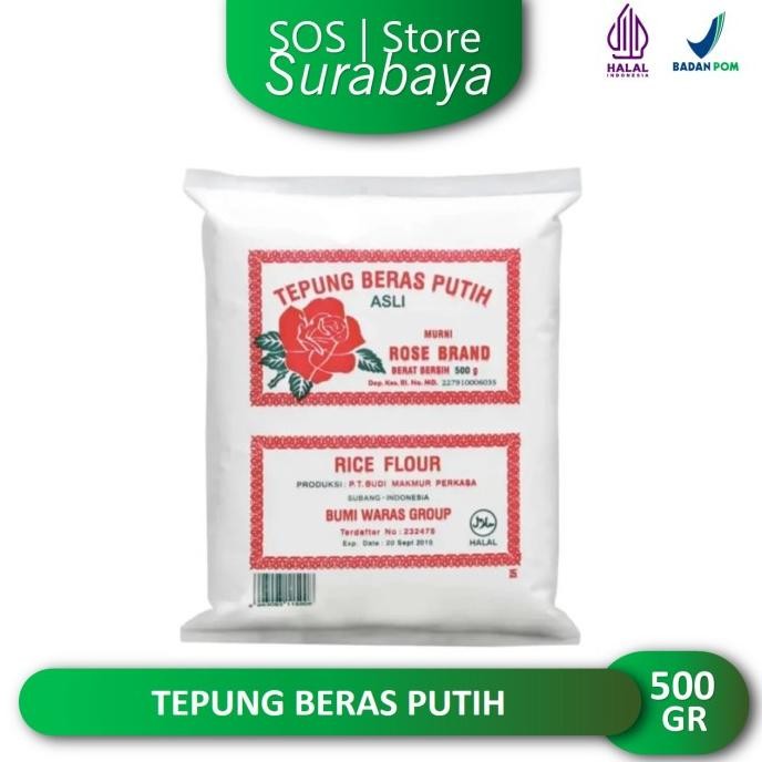 

Terlaris Tepung Beras Putih Asli Rose Brand