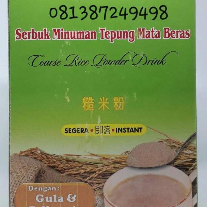 

Terlaris Tepung Mata Beras Merah Rasa Kunyit Temulawak Sachet