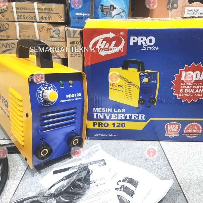 Mesin Trafo Las Igbt Welding Machine 120A 120 A Ampere Hl H&L Pro New Stok