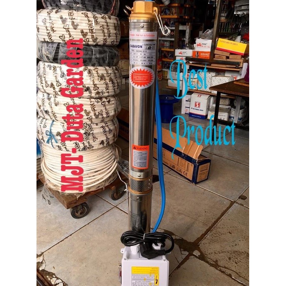 Pompa Air Satelit 4 Dabavon 1/2 HP Noril submersible pump