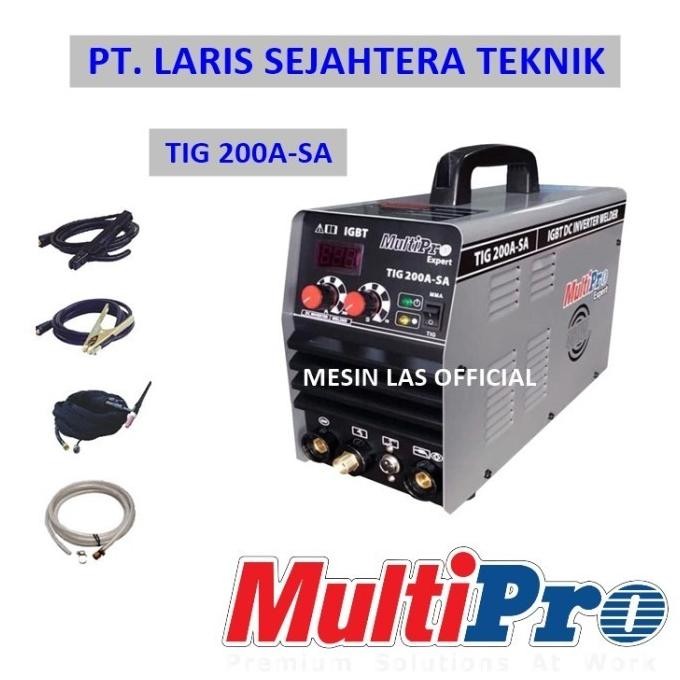 Mesin Las Multipro 450 Watt Tig 200 Asa Trafo Las Argon 450 Watt New Stok