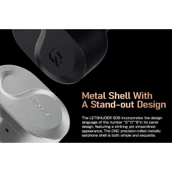 Murah Letshuoer S08 4Th Gen Planar Magnetic Driver In-Ear Iem