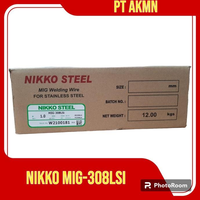 Kawat Las Mig Wire Stainless Er308 Lsi | Nikko Steel | 0,8Mm 1Mm 1,2Mm New Stok