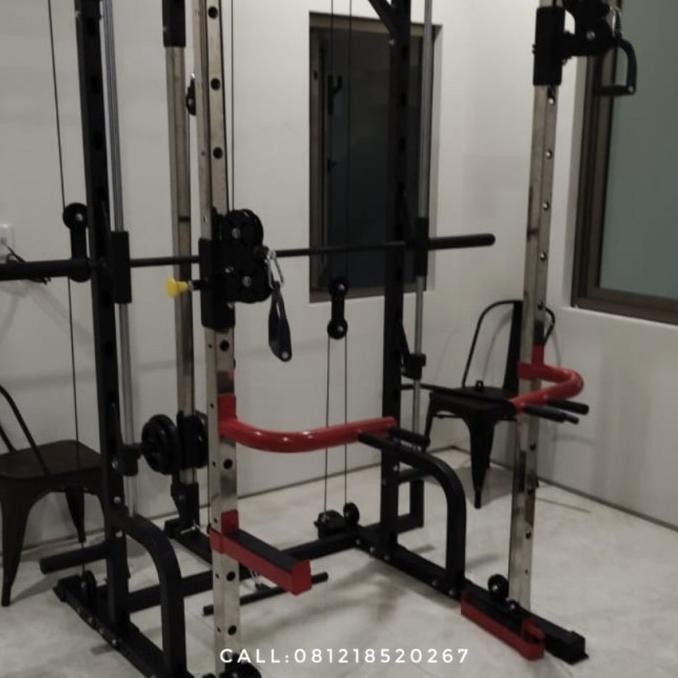 Promo Multi Gym Smith Machine Multi Fungsi
