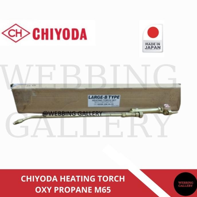 Chiyoda Heating Torch Oxy Propane M65 New Stok