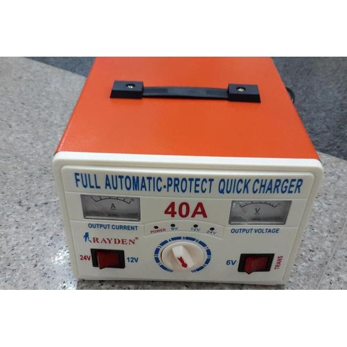 Grosir Charger Aki 40 Ampere Trafo Merk Rayden