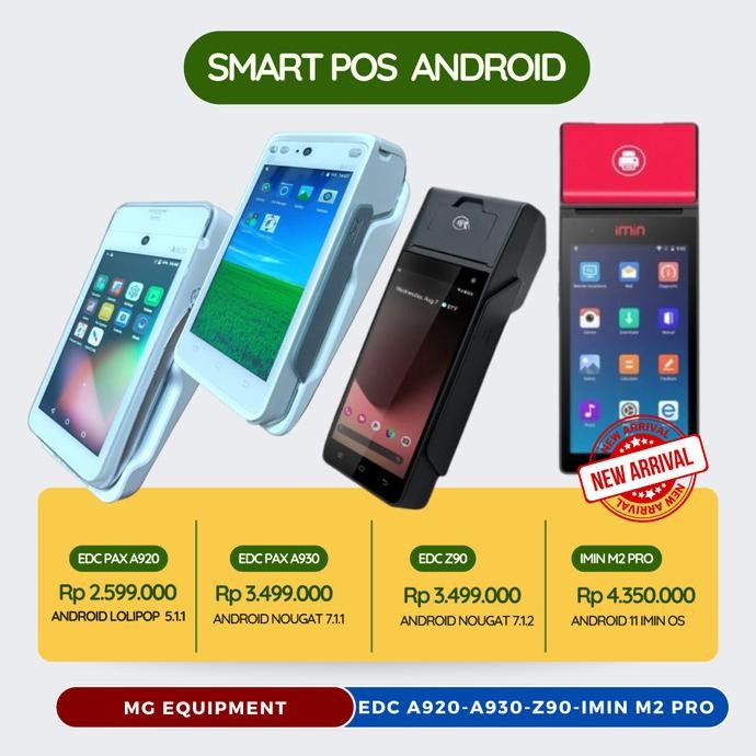 TERBARU - Printer Edc Pax A920 Spbu Pertamina