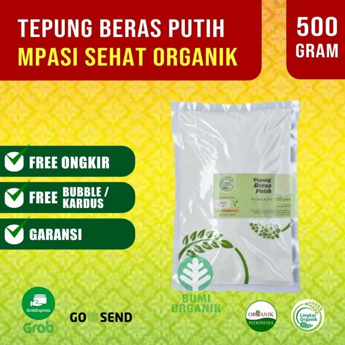 

Terlaris Tepung Beras Putih Lingkar Organik Mpasi