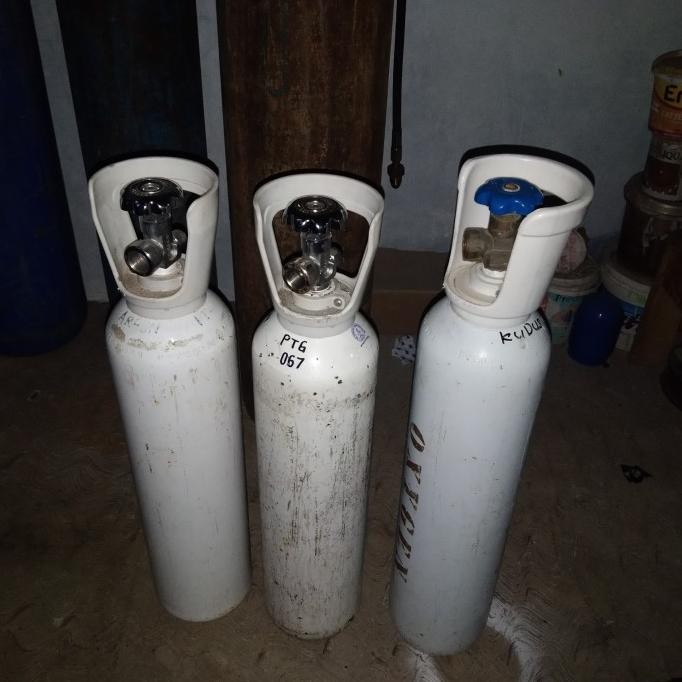 Tabung Co2 Kapasitas 4Kg Bekas Isi Tabung Co2 Las Mig /Co2 Aquascape New Stok