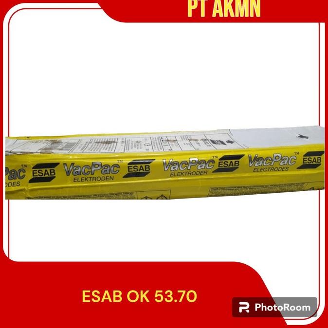 Kawat Las Esab Ok 53.70 Kemasan Vpac | Aws E7016-1 | 3,2Mm New Stok
