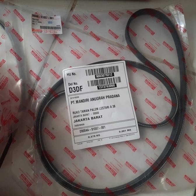 Fan Belt Fanbelt Tali Kipas Avanza Xenia 2012 2013 2014 2015 Ori Termurah