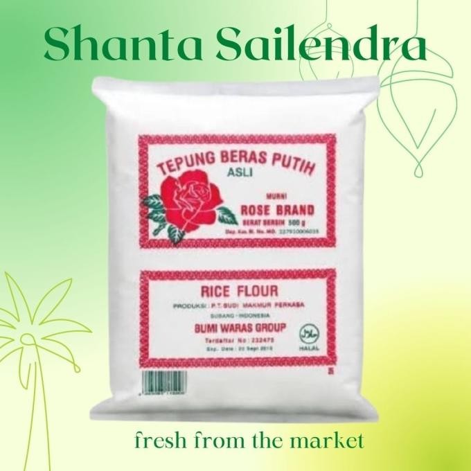 

Terlaris Tepung Beras Rose Brand 500 Gram
