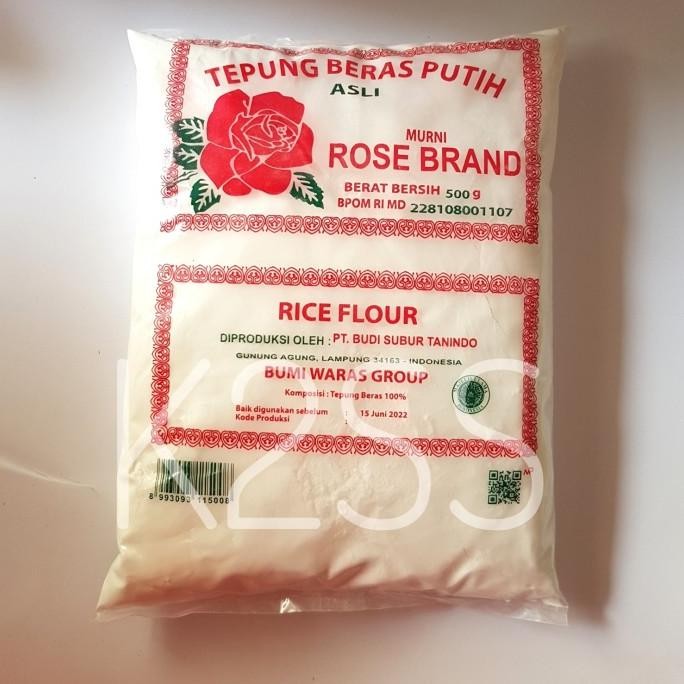 

Terlaris Tepung Beras Rose Brand 500 Gram / 500 Gr