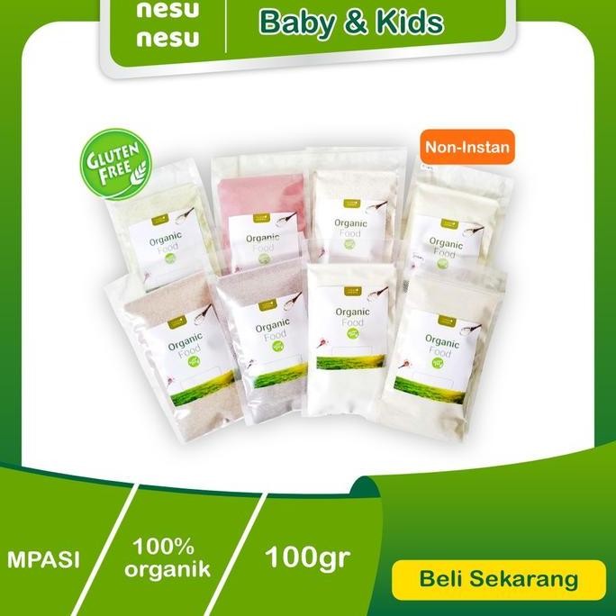 

Terlaris Tepung Beras & Kacang Sehat Mpasi Makanan Bayi Organik Bebas Gluten