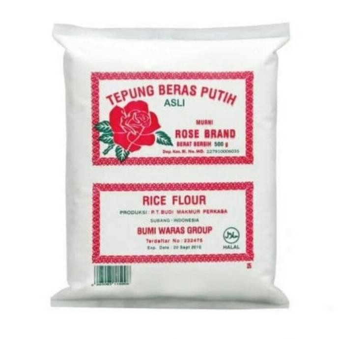 

Terlaris Tepung Beras Rosebrand 500Gr