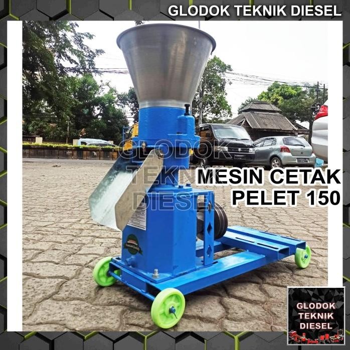 Terlaris Mesin Pembuat / Pencetak Pelet Pakan Ikan Mpm 150 Terbaik