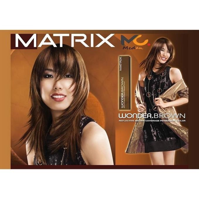 Matrix Wonder Brown Hair Color Pewarna Cat Semir Rambut 90ml BED