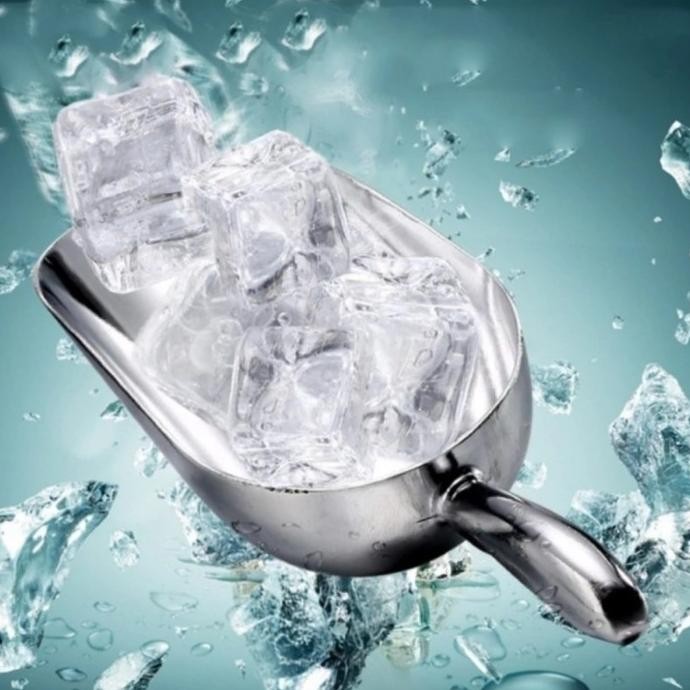 

Terlaris Skop Es Batu Sekop Tepung Beras Gula Biji Kopi Stainless Serbaguna