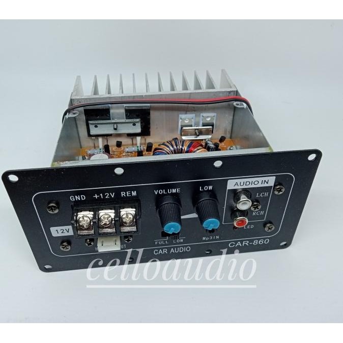 New Mesin Basstube Aktif CAR-860 Power Kit Aktif 12 Volt