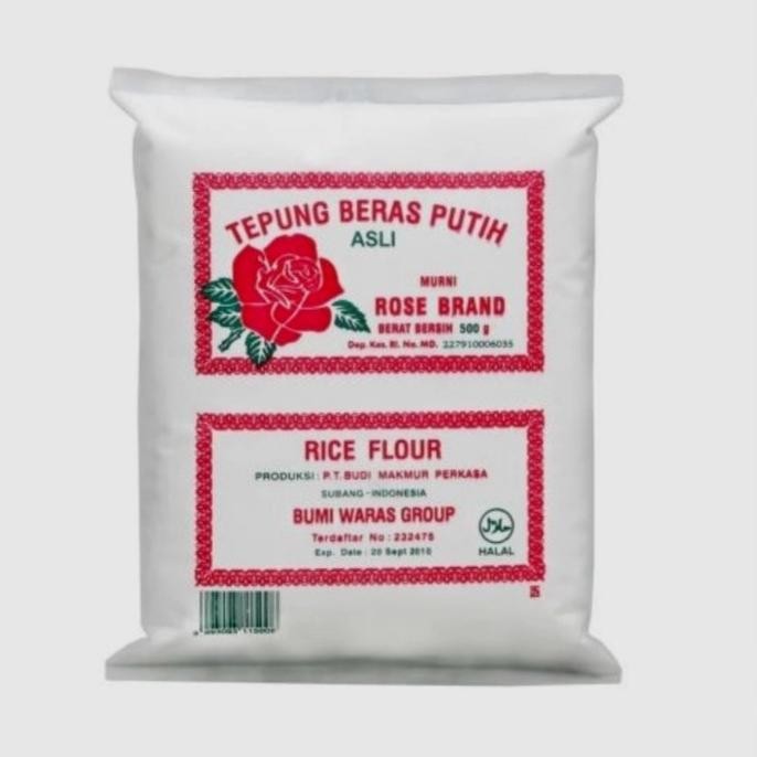

Terlaris Tepung Beras Rose Brand 500Gr