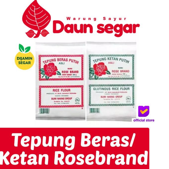 

Terlaris Tepung Beras / Tepung Ketan Rosebrand